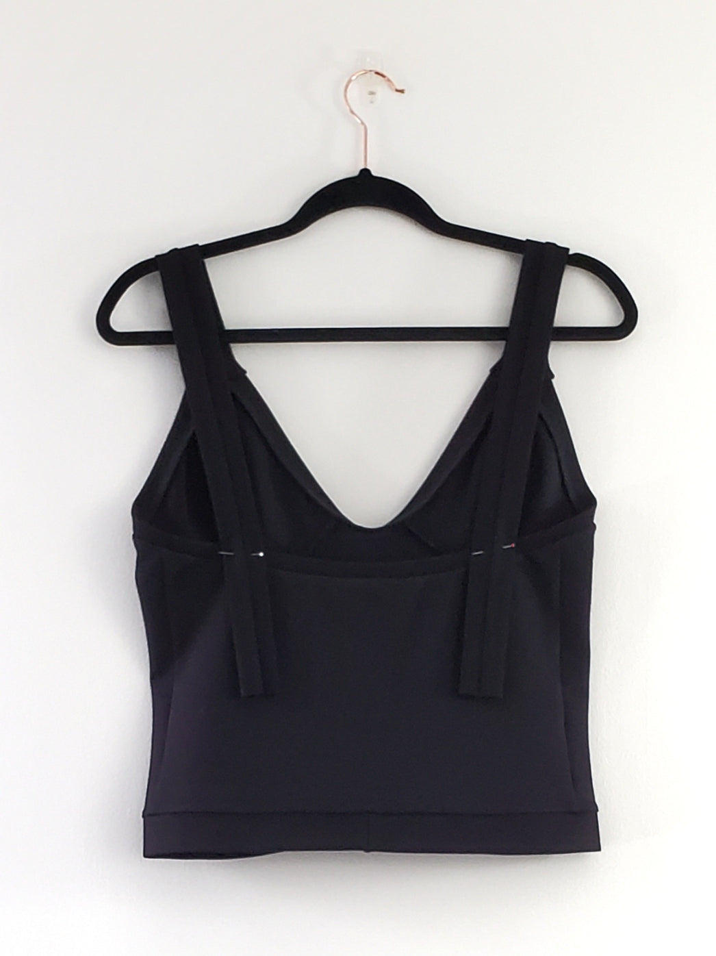 CM Black Ponte Tank with Seamed Bust (M/L up to C cup) - 1of1