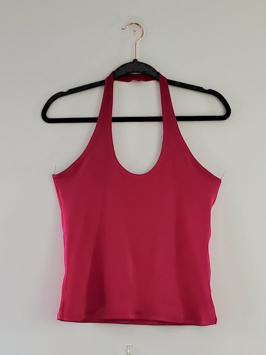 CM Hot Pink Bamboo Jersey Halter (M/L) - 1of1