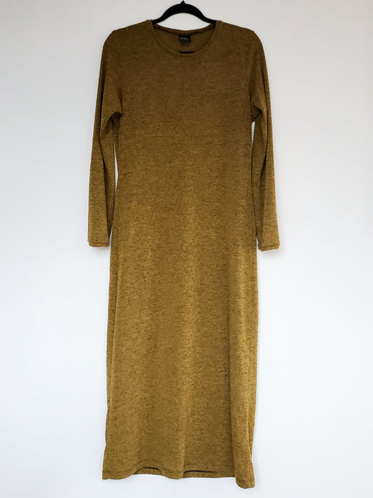 CM Long Sleeve Long Dress - Chartreuse (M/L) - 1of1